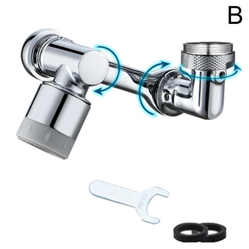 Universal 1080 Swivel Faucet Aerator Multifunction Faucet Extender Universal Swivel Splash Resistant Shower